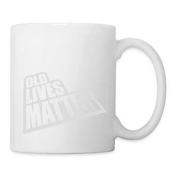 old lives matter quote - Mug - white - Right