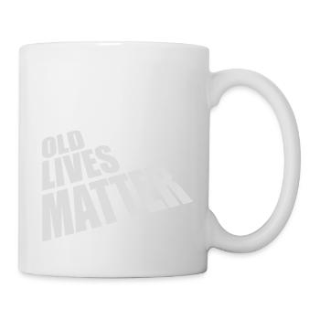 old lives matter quote - Mug - white - Right