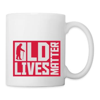 old lives matter quote - Mug - white - Right
