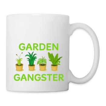 Garden Gangster - Mug - white - Right