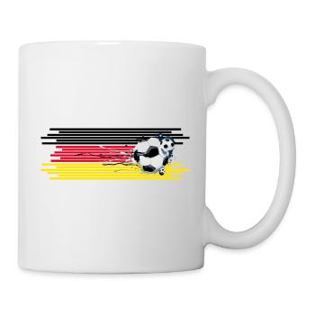 Football Football Fan Germany Football Field - Mug - white - Right