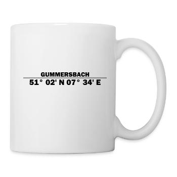 Gummersbach Coordinates - Mug - white - Right