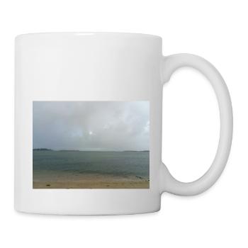 Meerblick Horizont - Tasse - Weiß - Rechts