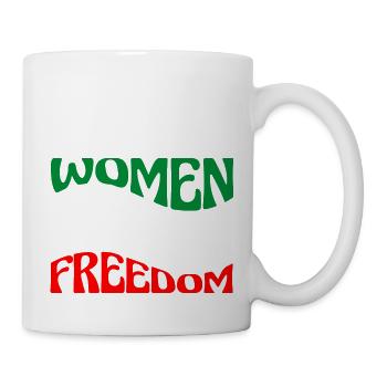 Cute Iranian Women - Women Life Freedom - Mug blanc - blanc - Droite