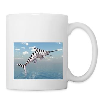 Ichthyosaur Eurhinosaurus - Mug - white - Right