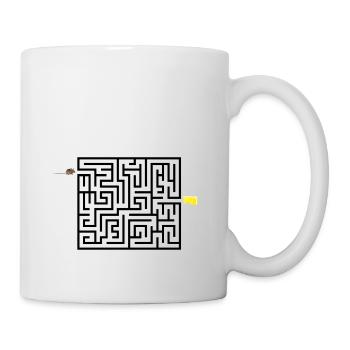 Labyrinth - Tasse - Weiß - Rechts