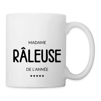 madame râleuse - idée cadeau - Mug blanc - blanc - Droite