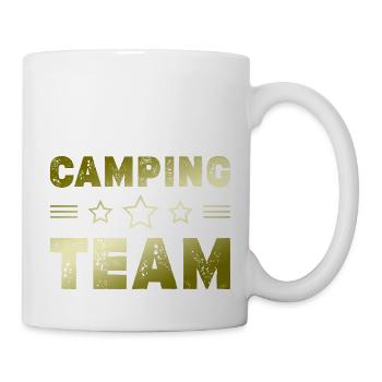 Camping Team - Tasse - Weiß - Rechts