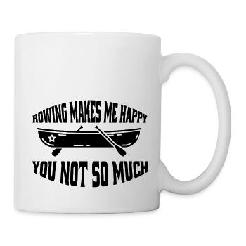 Rower funny rower rowing saying rowing club - Mug - white - Right