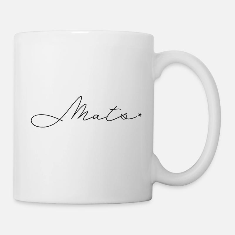 Name Mats - Tasse - Weiß
