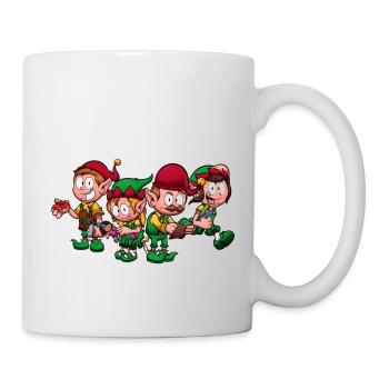 Christmas Worker Elves - Mug - white - Right