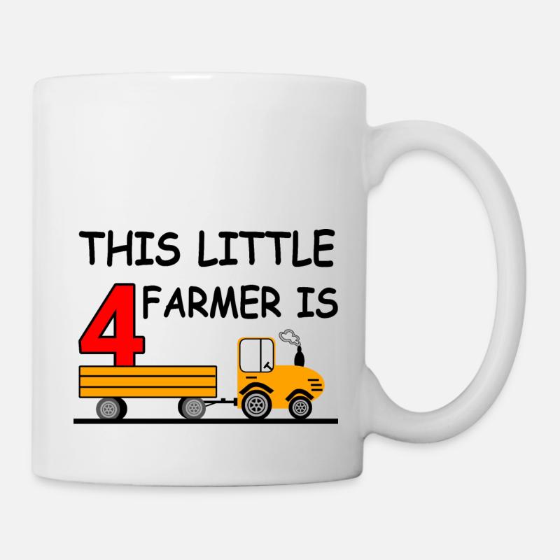 Traktor - Tasse - Weiß