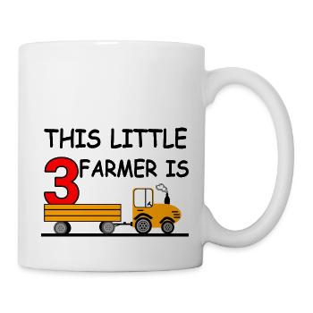 Tractor - Mug - white - Right