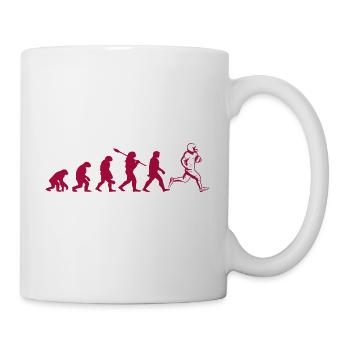 The evolution of Rugby - Mug - white - Right