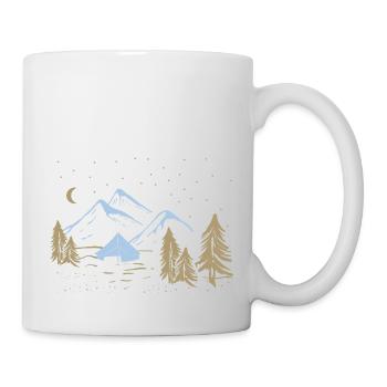 Gift idea - Camping Camper camping Nature - Mug - white - Right