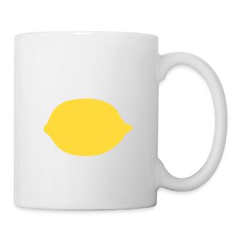 Ceci n'est pas un citron - humour - Mug blanc - blanc - Droite