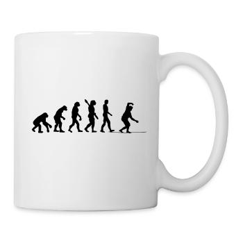 Slackline Geschenk Slackliner Tricklining - Tasse - Weiß - Rechts