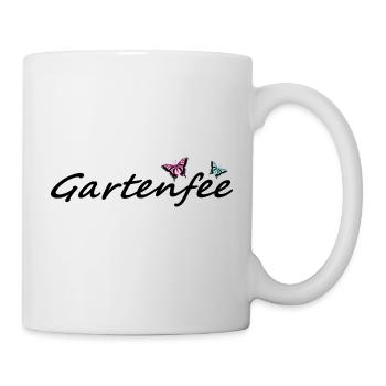 Gartenfee Süßes Motiv für Garten und Gewächshaus - Tasse - Weiß - Rechts