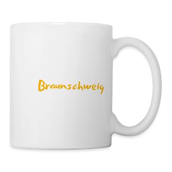 Verliebt in Braunschweig - Tasse - Weiß - Rechts