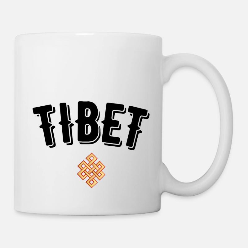 tibet - Mug blanc - blanc