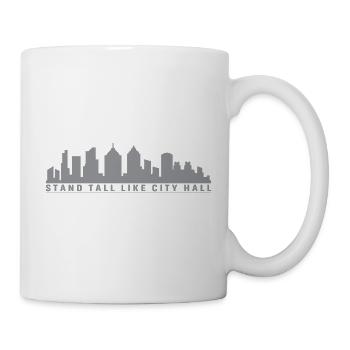 Stand tall like City Hall - Mug - white - Right