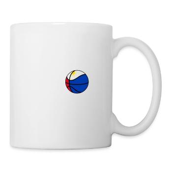 Philippines Filipino Flag Basketball I Gift - Mug - white - Right