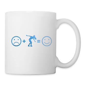 Roller Skating Roller Skates Women Skate Men - Mug - white - Right
