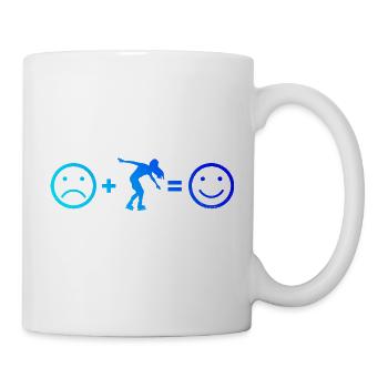 Roller Skates Skate Men Roller Skating Roller S - Mug - white - Right