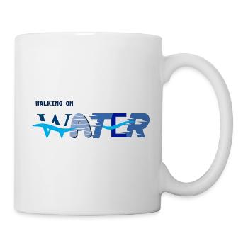 Walking on Water - Tasse - Weiß - Rechts