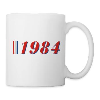Année 1984 - Mug blanc - blanc - Droite