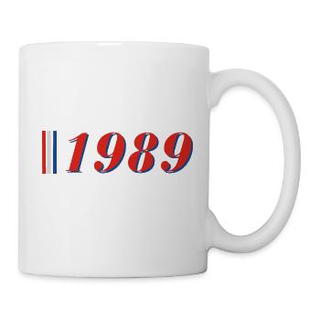 Année 1989 - Mug blanc - blanc - Droite