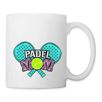 Padel Paddle Raquette Tennis Sport I Cadeau - Mug blanc - blanc - Droite
