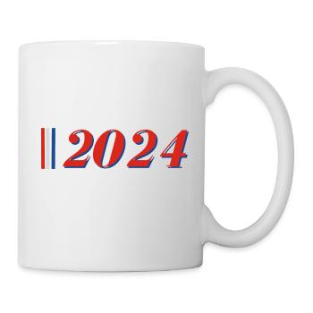 Année 2024 - Mug blanc - blanc - Droite