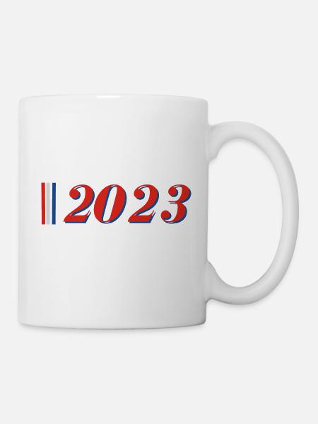 Jahr 2023 - Tasse - Weiß
