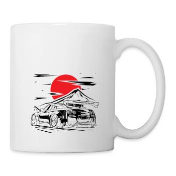 GT-R Sunset T-Shirt - Mug - white - Right