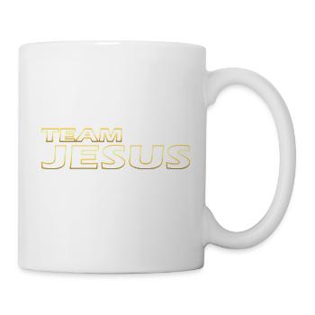 Team Jesus gold - Mug - white - Right