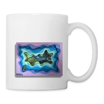 Pays des merveilles - Mug blanc - blanc - Droite