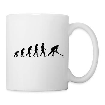 evolution hockey - Tasse - Weiß - Rechts