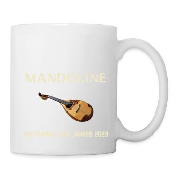 Instrument des Jahres 2023 - Mandoline - Tasse - Weiß - Rechts