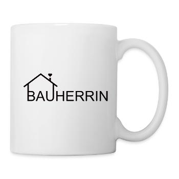 Bauherrin Hausbau - Tasse - Weiß - Rechts