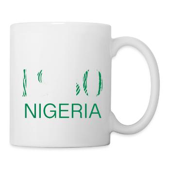 Nigeria Nigerian Africa Flag Pride I Gift - Mug - white - Right