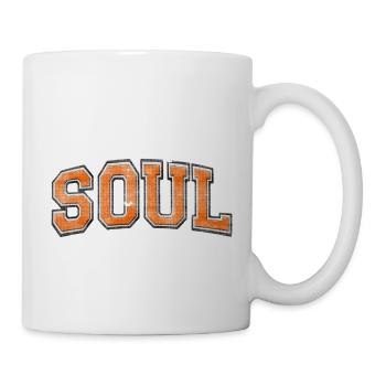 Soul Varsity Grunge - Mug blanc - blanc - Droite