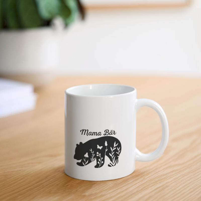Mama Bär, Muttertagsdesign, Muttertagsgeschenk Tasse
