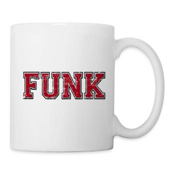 Funk Big Grunge - Tasse - Weiß - Rechts