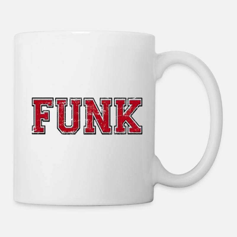 Funk Big Grunge - Mug - white