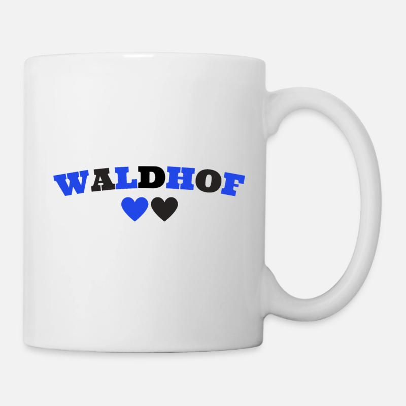 Waldhof Mannheim Herz - Tasse - Weiß