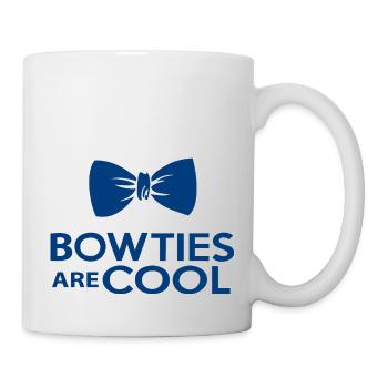 Bowties are cool - Mug - white - Right