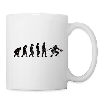 Basketballteam Basketballspieler Basketball - Tasse - Weiß - Rechts