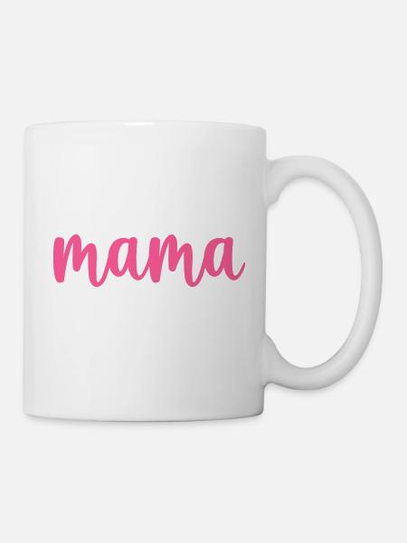 Mama beste Mama - Tasse - Weiß