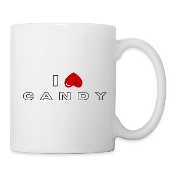 Je déteste Candy - Mug blanc - blanc - Droite